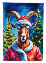 Load image into Gallery viewer, Goat Christmas House Flag