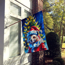 Load image into Gallery viewer, Hedgehog Christmas House Flag