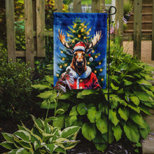 Load image into Gallery viewer, Moose Christmas Garden Flag