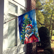 Load image into Gallery viewer, Otter Christmas House Flag