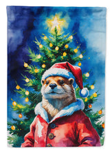 Load image into Gallery viewer, Otter Christmas Garden Flag
