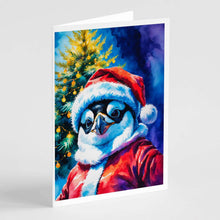 Load image into Gallery viewer, Penguin Christmas Greeting Cards Pack of 8