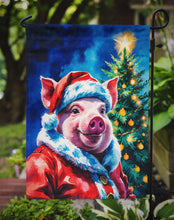Load image into Gallery viewer, Pig Christmas Garden Flag