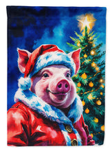 Load image into Gallery viewer, Pig Christmas Garden Flag