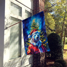 Load image into Gallery viewer, Polar Bear Christmas House Flag