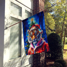 Load image into Gallery viewer, Tiger Christmas House Flag