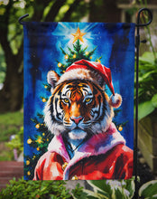 Load image into Gallery viewer, Tiger Christmas Garden Flag