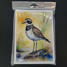 Load image into Gallery viewer, American Golden-Plover Bird Greeting Cards Pack of 8