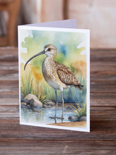 Load image into Gallery viewer, Long-billed Curlew Bird Greeting Cards Pack of 8