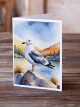 Load image into Gallery viewer, Seagull Bird Greeting Cards Pack of 8