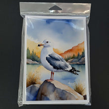 Load image into Gallery viewer, Seagull Bird Greeting Cards Pack of 8