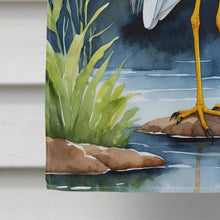 Load image into Gallery viewer, Snowy Egret Bird House Flag