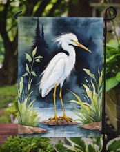 Load image into Gallery viewer, Snowy Egret Bird Garden Flag
