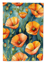 Load image into Gallery viewer, California Poppies House Flag