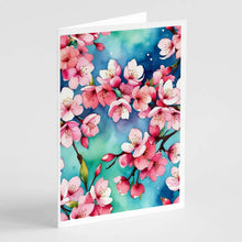 Load image into Gallery viewer, Cherry Blossoms Greeting Cards Pack of 8