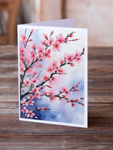 Load image into Gallery viewer, Cherry Blossoms Greeting Cards Pack of 8