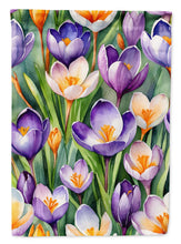 Load image into Gallery viewer, Crocus Flowers Garden Flag