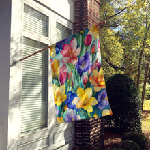 Load image into Gallery viewer, Freesia Flowers House Flag