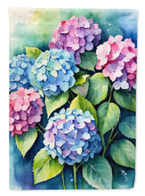 Load image into Gallery viewer, Hydrangeas House Flag