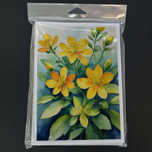 Load image into Gallery viewer, Hypericum or St. John�s Wort Greeting Cards Pack of 8