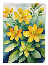Load image into Gallery viewer, Hypericum or St. John�s Wort Garden Flag