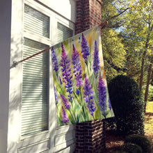 Load image into Gallery viewer, Liatris Flowers House Flag