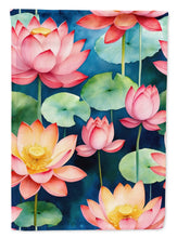 Load image into Gallery viewer, Lotus Flowers House Flag
