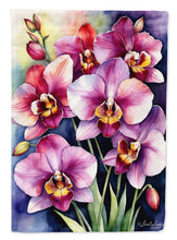 Load image into Gallery viewer, Miltoniopsis Orchids Garden Flag