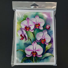 Load image into Gallery viewer, Phalaenopsis Orchids Greeting Cards Pack of 8