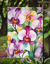 Load image into Gallery viewer, Phalaenopsis Orchids Garden Flag
