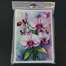 Load image into Gallery viewer, Phalaenopsis Orchids Greeting Cards Pack of 8