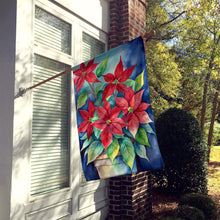 Load image into Gallery viewer, Poinsettias House Flag