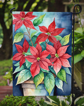 Load image into Gallery viewer, Poinsettias Garden Flag