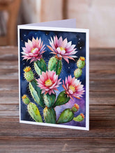 Load image into Gallery viewer, Queen of the Night Cactus Greeting Cards Pack of 8