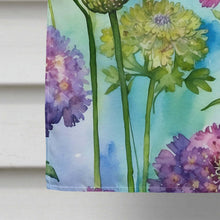 Load image into Gallery viewer, Scabiosa Flowers House Flag