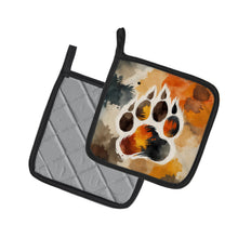 Load image into Gallery viewer, Bear Pride Pair of Pot Holders