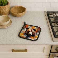 Load image into Gallery viewer, Bear Uniquely Bear Pride Pair of Pot Holders