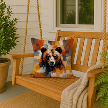 Load image into Gallery viewer, Bear Uniquely Bear Pride Throw Pillow