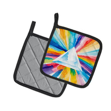 Load image into Gallery viewer, Gay Pride Intersectional Prism  Pair of Pot Holders