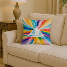 Load image into Gallery viewer, Gay Pride Intersectional Prism  Throw Pillow