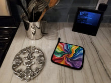 Load image into Gallery viewer, Gay Pride Pair of Pot Holders