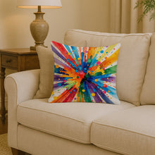 Load image into Gallery viewer, Gay Pride Joy as Resistance Throw Pillow