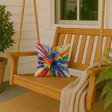 Load image into Gallery viewer, Gay Pride Joy as Resistance Throw Pillow