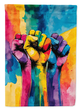 Load image into Gallery viewer, Gay Rights are Human Rights Garden Flag