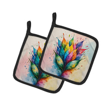 Load image into Gallery viewer, Seeds of Equality Pride Pair of Pot Holders