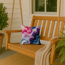 Load image into Gallery viewer, Genderfluid Pride Throw Pillow