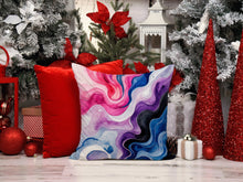 Load image into Gallery viewer, Genderfluid Pride Throw Pillow