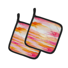 Load image into Gallery viewer, Lesbian and Limitless Pride Pair of Pot Holders