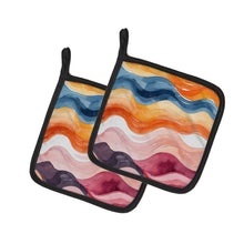 Load image into Gallery viewer, Lesbian Pride Pair of Pot Holders