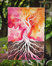 Load image into Gallery viewer, Rooted in Lesbian Pride Garden Flag